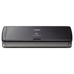 Canon® imageFORMULA P-215II Personal Document Scanner, 600 dpi Optical Resolution, 20-Sheet Duplex Auto Document Feeder