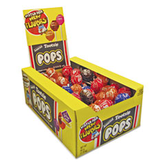 Tootsie Roll® Tootsie Pops, Assorted Original Flavors, 0.6 oz Lollipops, 100/Box