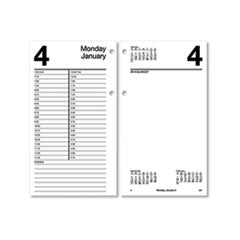 AT-A-GLANCE® Large Desk Calendar Refill, 4.5 x 8, White Sheets,