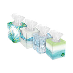 Lotion Facial Tissue, 3-Ply, White, 60 Sheets/Box, 27 Boxes/Carton