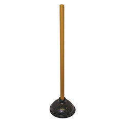 Impact® Plunger, 20" Wood Handle, 6" dia