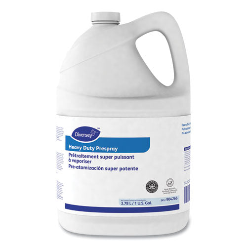 Diversey™ Carpet Cleanser Heavy-Duty Prespray, Fruity Scent, 1 gal Bottle, 4/Carton