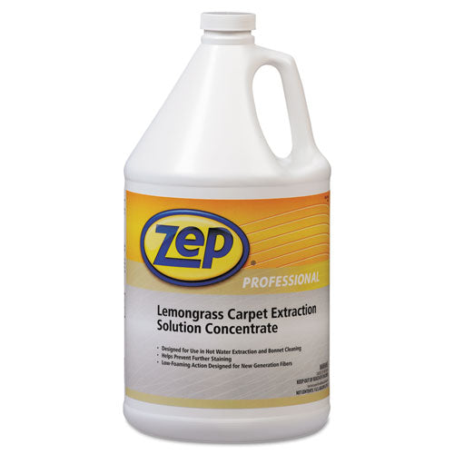 Zep Professional® Carpet Extraction Cleaner, Lemongrass, 1gal Bottle